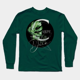 Carpe Diem - Make your day in silver Long Sleeve T-Shirt